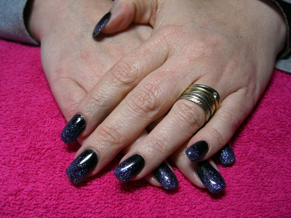 5. "Starry Night Nails for Homecoming" - wide 2